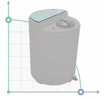 Reservoirs, containers, protective trays, supports (plates)