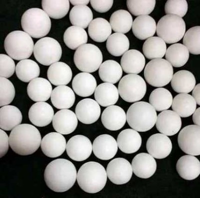 Mineral, inert, heat-resistant balls