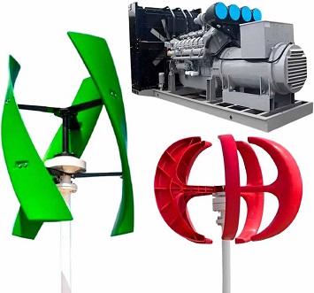 Генератори та альтернативні джерела енергії