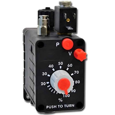 Magnetische Dosierpumpe EMEC RACP 1-12 l/h, 6 bar mit pneumatischem Antrieb