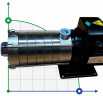 Bomba horizontal de alta presión para agua caliente DW(S)5-60/110D, AISI304, 220V/50Hz