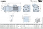 Pompe multicellulaire horizontale EHX 20/2, 2,2 kW, 30 m3/h, 31m, 220V/M, AISI 304 (EBARA MATRIX)