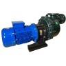 Chemical pump QHB-40012 PVDF, 245L/min, 12.5 m, 380V, ABLE Motor, centrifugal self-priming