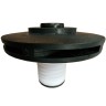 Chemical pump QHB-40012 PVDF, 245L/min, 12.5 m, 380V, ABLE Motor, centrifugal self-priming
