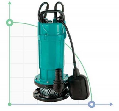 Pumps drainage 0.37kVt Hmax Qmax 150l 16m / min