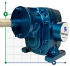 Шестеренчатый насос для глюкозы, шоколада EMSE EDP 1006, 1 1/2 дюйма 6 м3/ч, без двигателя