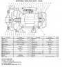 Pumpe Ebara CD(X)M 120/07, 220V