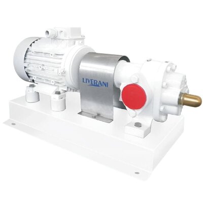 Gear pump for pumping rapeseed oil LIVERANI GEAR BASE 150-G TF 3 kW, 1400 rpm, 380 V