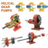 Kupar KHP Gear pump 2 Inch-C, AISI 316, 2-25 m3/h stainless