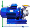 BGWH 80-200 (50/50), 15kW, 2880 - pompe horizontale en acier inoxydable