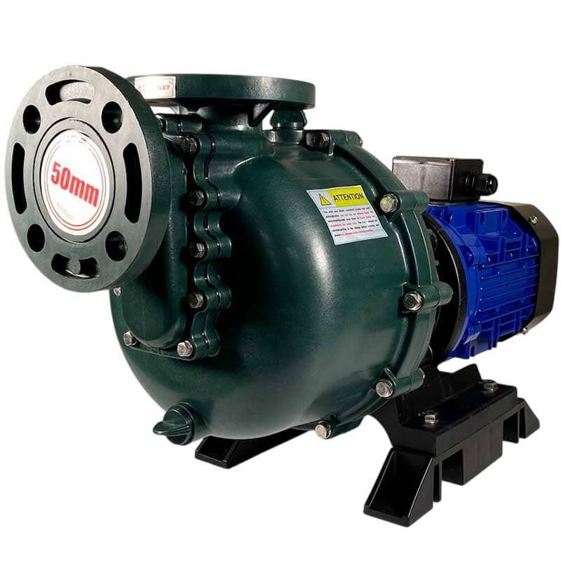 Насос для бромной воды QHB-P-50032VAL-SSH5V38AGABS-3801, PVDF, 2,2kW, 380V центробежный самовсасывающий