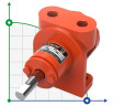 Kupar KIP Oil Gear Pump 3/8 Inch 0.025-0.35 m3/h