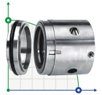 Уплотнение торцевое механическое R-JB104 50, CAR/SIC, EPDM, 304, T4С