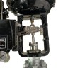 DN40 Pneumatycznie sterowany zawór regulacyjny 10P11Y-DNx4016Z-L122C-C (korpus CF8, gniazdo SS304) z pozycjonerem YT-1000, wejście 4-20 mA, Ex