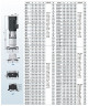 Bomba multietapa BVS 16-2, 2,2 kW, AISI 304