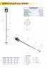 Agitador vertical F-15 S-90 1ft., 150cm AISI 316