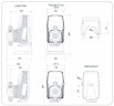 Water disinfection dosing pump PDE HC151+ CST M70 PVDF-CE-VT + SHUKO PLUG, 1.8-14 l/h, 20-1 bar