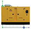Industrial diesel generator VLAIS KDE-250T with ATS, engine Ricardo 250kVA, 200kW, 380V/50HZ closed type
