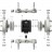 Седло клапана AISI 316 насоса MICROBOXER
