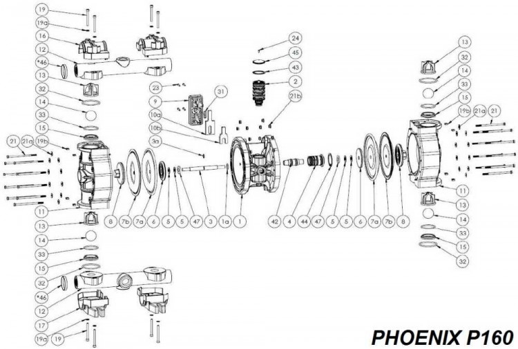 Шаровое седло, UHMW HDPE, PHOENIX P160, P250