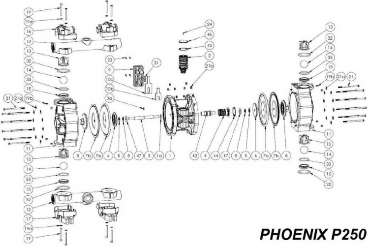 Шаровое седло, UHMW HDPE, PHOENIX P160, P250