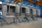 Destillatsammlung in mehreren Abschnitten