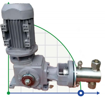 Pompe de piston pour chiens 2ND 125/400 D14A, 5,5kW