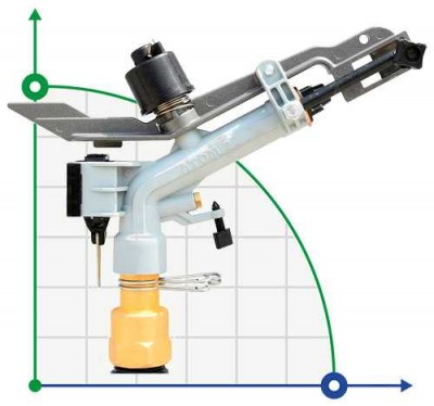 Arroseur pour arrosage, irrigation ATOM22 BSP