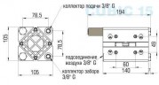 KUBIKMembranLuftPumpe 15 ECTFE