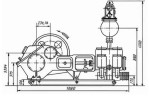 Pumpe NB-50 für die Zirkulation von Bohrspülung im Bohrloch