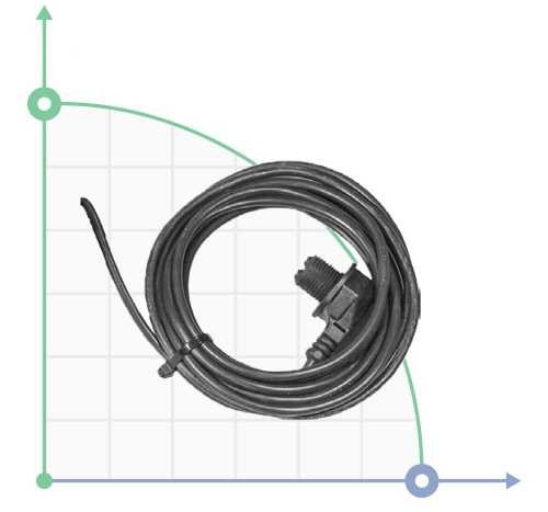 Sensor de conductividad con cable de 2 m, R. M-1/2 "para controlador de pH&EC y Sistema hidropónico en el que