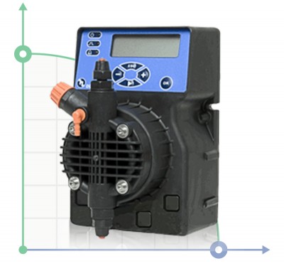 Bomba dosificadora PDE DLX-pH-Rx-Cl/M 1-15 230V/240V