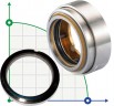 Торцевое уплотнение насоса Flygt R-FL.58UR 90, TC/TC, VITON, 304