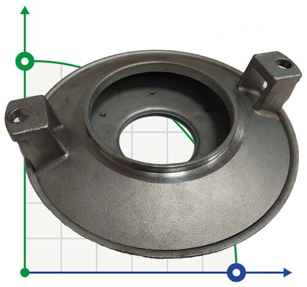 Inductor para bomba CDLF8, AISI 304