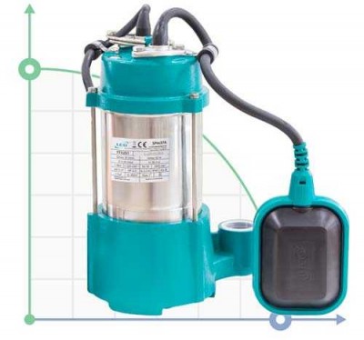 Pompe de jardin de drainage 0,37kW Hmax 42m Qmax 35l/min LEO (773251)