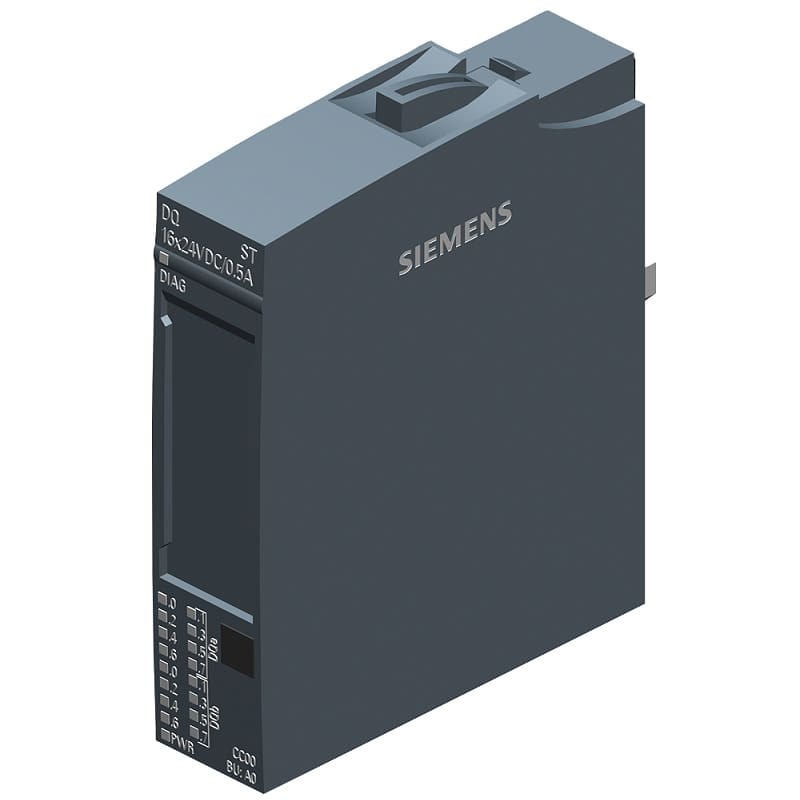 6ES7132-6BH01-0BA0, SIMATIC ET 200SP, Módulo de salida digital, DQ 16x 24V DC/0,5A