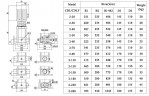 CDLF 2-20, AISI 304 насос многоступенчатый для CIP мойки