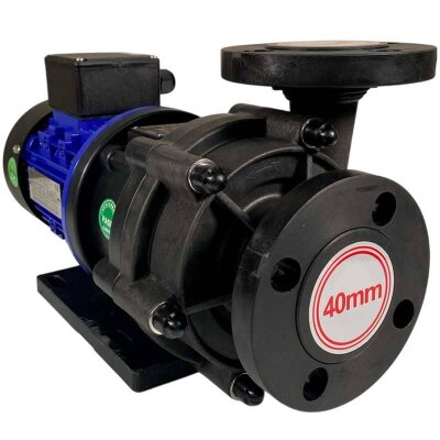 Хімічний насос з магнітною муфтою QHX-E-440SSV-5V38AFGABS-3801, CFRETFE, 0,37kW, 380V