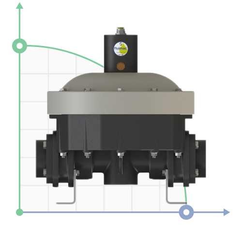 Демпфер пульсаций Damper 50 PVDF