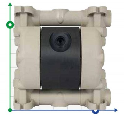 Pneumatyczna pompa membranowa MICROBOXER PP IMICRP-MTAPT--