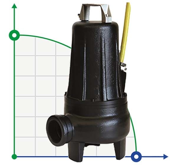 Tauchpumpe Dreno COMPATTA PRO-EX 50-2/220 T mit Vortex-Laufrad