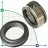 Торцевое уплотнение R-W01 38, SS/SIC, NBR, 304