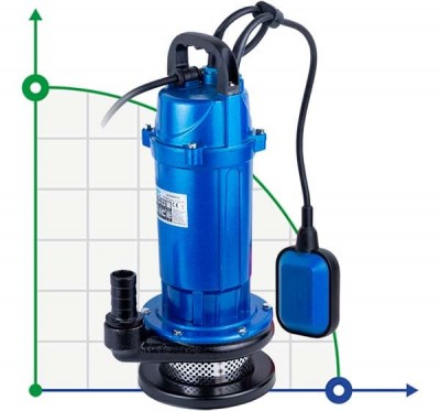 Pompe de vidange AQUATICA 0,75kW Hmax 32m Qmax 100l/min