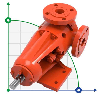 Pompe à engrenages Kupar KIP 1 pouce pour transfert d'huile, 0.2-2 m3/h