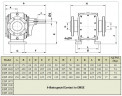 Gear pump for fuel oil EMSE EDP 1150, DN200, 150 m3/h, without motor