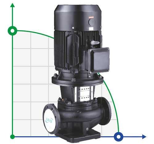 Vertical centrifugal pump LPP40-17.5-1.1/2, 380V 1.1 kW Hmax 21m Qmax 350L/min Leo3.0