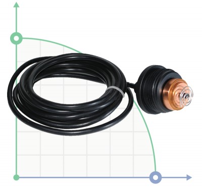 Caseless chlorine sensor