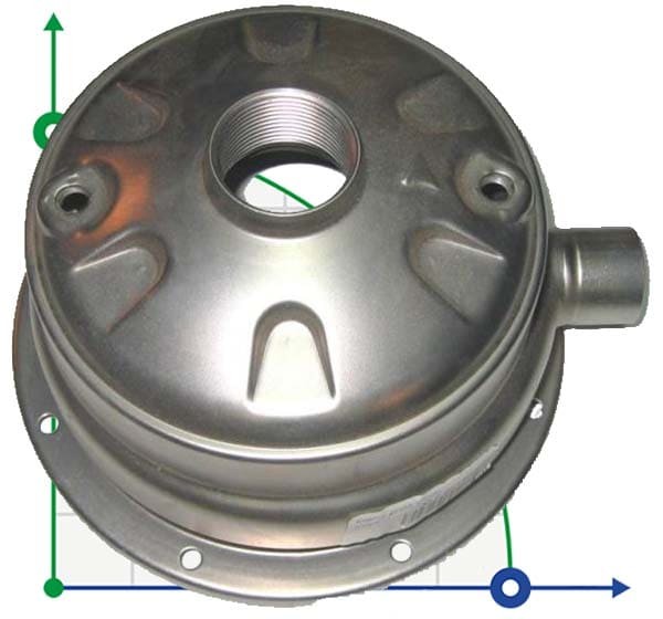 Pumpengehäuse für GTP 120/185D