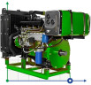 PD 490NZ, moteur diesel 50kW 3000rpm