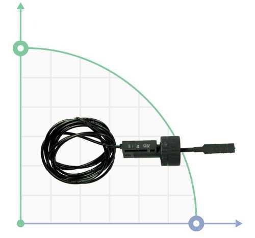 Flow sensor R. H-3/4 inch